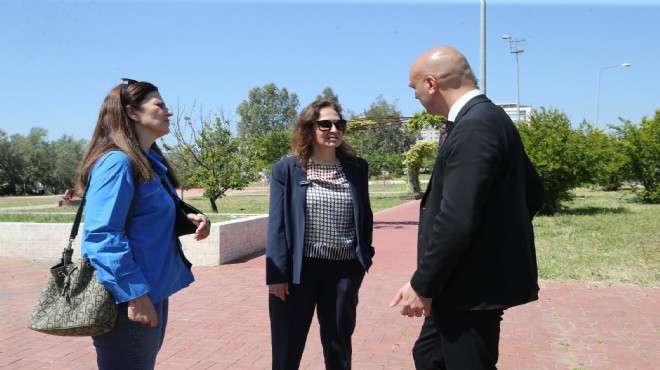 Karşıyaka'nın parklarında revizyon