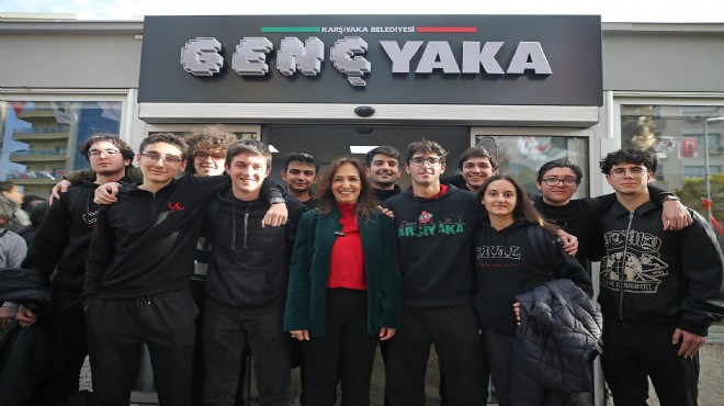 Karşıyaka'da gençliğin yeni adresi Genç Yaka!
