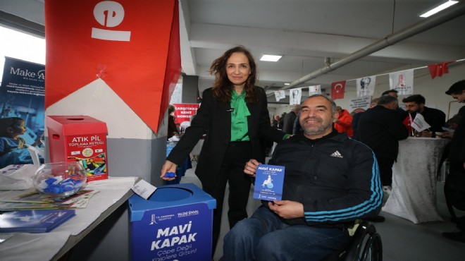 Karşıyaka'da mavi kapak seferberliği