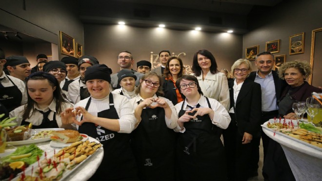 Karşıyaka'nın özel gençleri mutfakta hünerlerini sergiledi