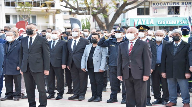 Kemalpaşa da Ulu Önder e saygı günü