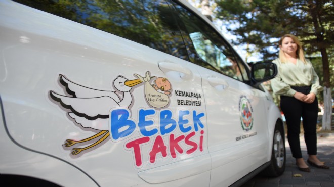 Kemalpaşa da bir sosyal proje daha: Bebek taksi