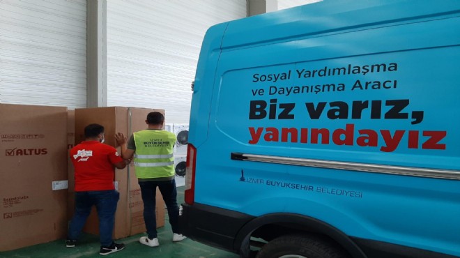 Kentler arasında zor gün dayanışması: İzmir den Antalya, Adana ve Muğla’ya yardım eli