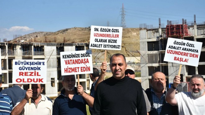 Kentsel dönüşüm mağdurlarından Tugay'a çağrı: Siyaset yapmayın, tarih açıklayın!