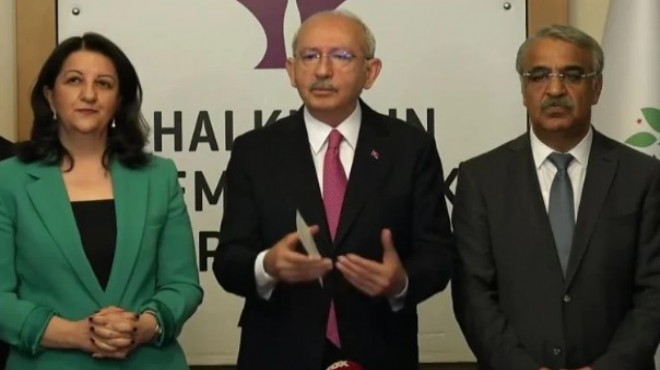Kılıçdaroğlu-HDP görüşmesi sonrası kritik açıklama!