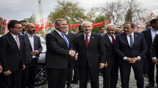 Kılıçdaroğlu dan Mansur Yavaş a tebrik ziyareti