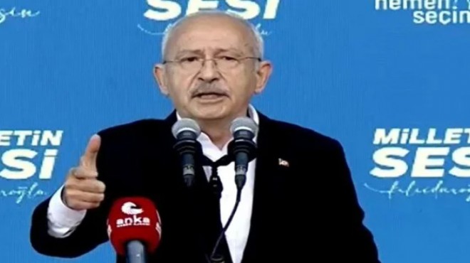 Kılıçdaroğlu ndan ilk miting: TÜİK e enflasyon tepkisi