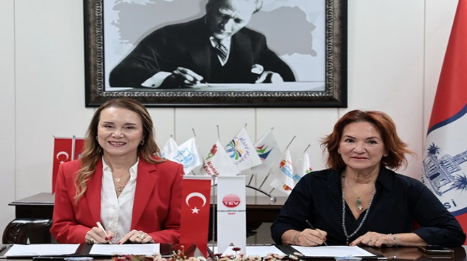 Konak Belediyesi ve TEV'den eğitime destek için güç birliği!