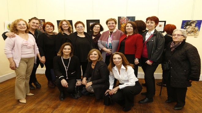 Konak ta 18 kadını buluşturan sergi