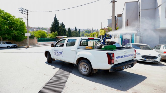Konak'ta sivrisineklere geçit yok