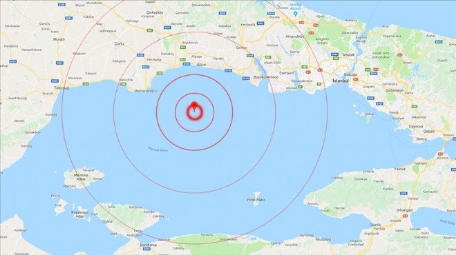 Korkutan deprem: İstanbul 5.8 le sallandı!