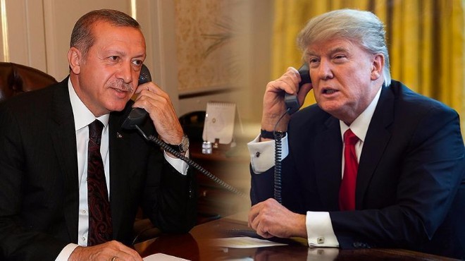 Kritik görüşme: Erdoğan Trump la Afrin i konuştu
