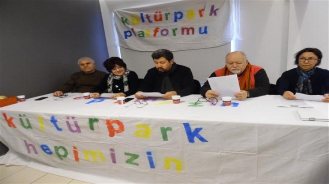 Kültürpark Platformu ndan tahsis isyanı!