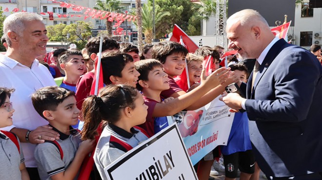 Kurtuluş coşkusu Menemen'i sardı