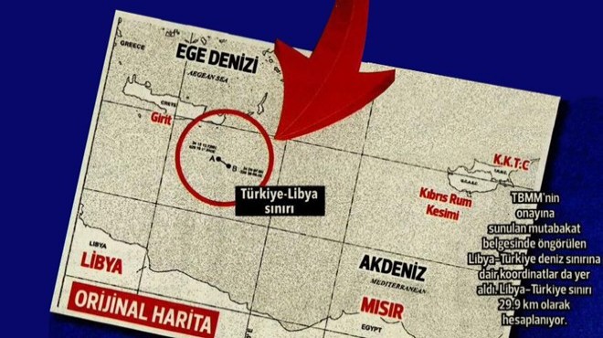 Libya ile anlaşma: İşte dünyanın konuştuğu harita!