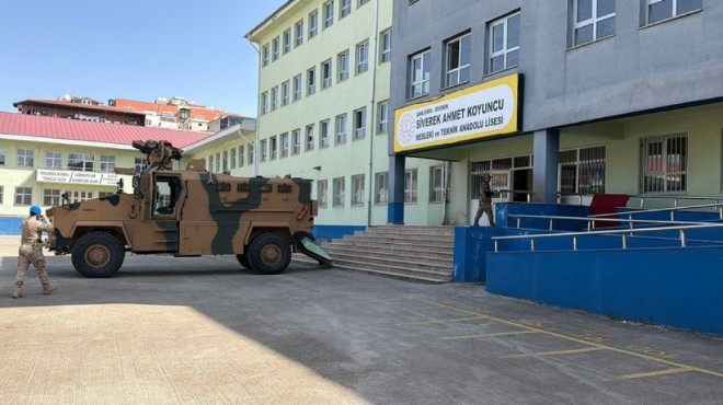 Lise saldırısına ilişkin 16 şüpheliye gözaltı