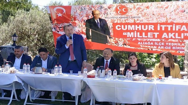 MHP İl Başkanı Karataş tan Kocaoğlu na  Çizmeyi aştın  kontrası!