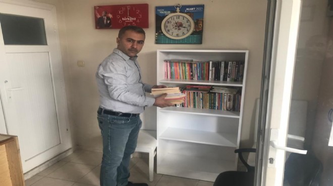 MHP Karşıyaka dan 11 mahalleye kütüphane