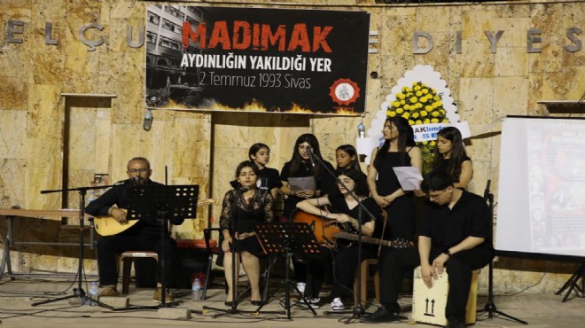 Madımak 32. yılında Selçuk'ta unutulmadı