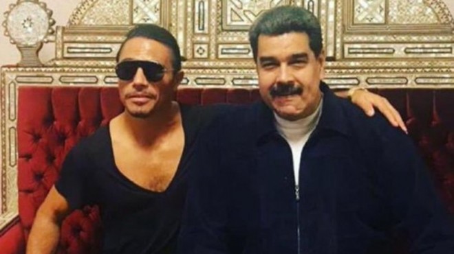 Maduro Nusret te yemek yedi, Venezuela ayaklandı!