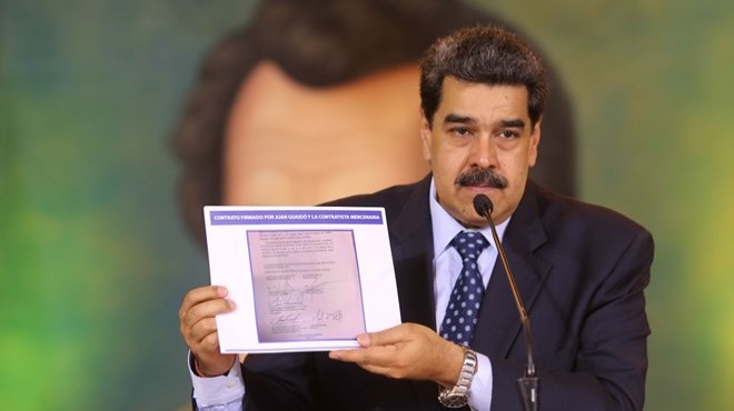 Maduro dan Guaido ile ABD liler arasında  gizli anlaşma  iddiası