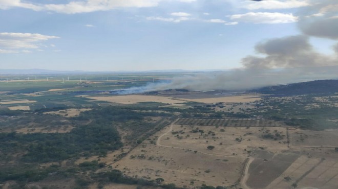 Makilik alanda yangın: 10 hektar kül oldu