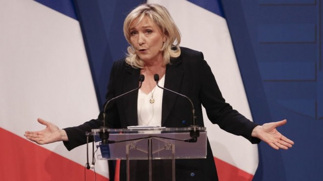 Marine Le Pen e zimmet suçlaması!