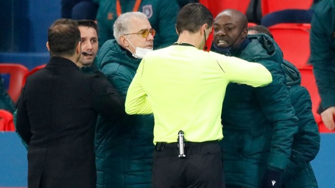 Irkçılık skandalı: PSG-Başakşehir maçı ertelendi