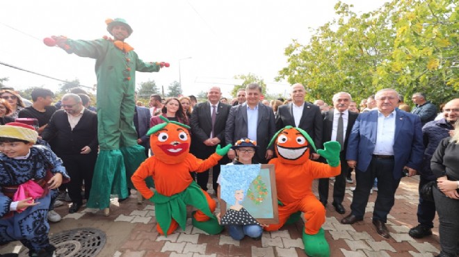 Menderes'te Mandalina Festivali heyecanı