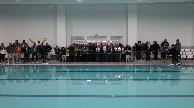 Menemen de bir hayal gerçek oldu: 2 olimpik havuz birden!