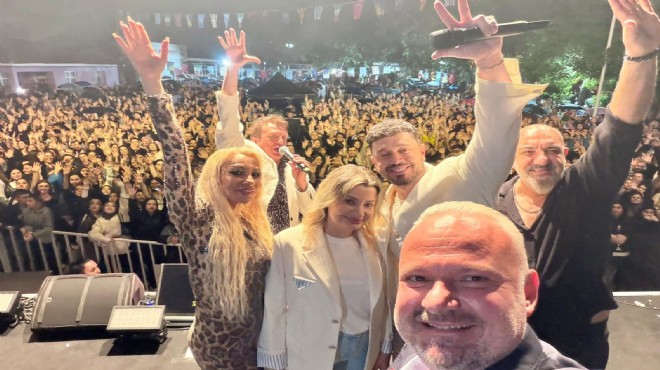 Menemen'de festival coşkusu yağmur dinlemedi!