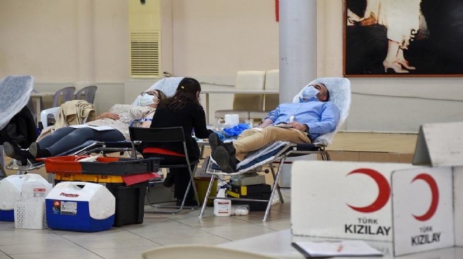 Menemen de kan bağışı seferberliği