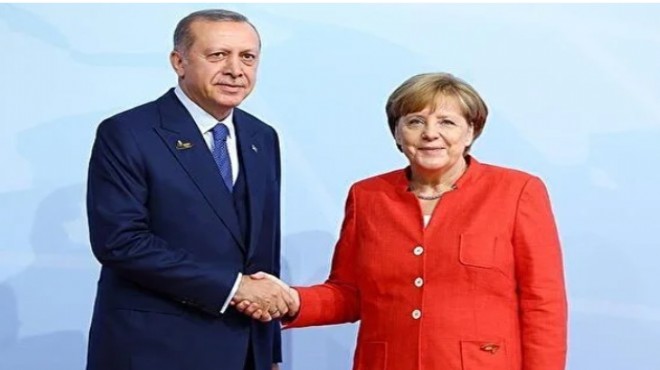 Merkel den Türkiye ye veda ziyareti