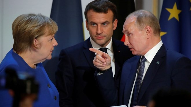 Merkel ve Macron dan Rusya ya İdlib çağrısı