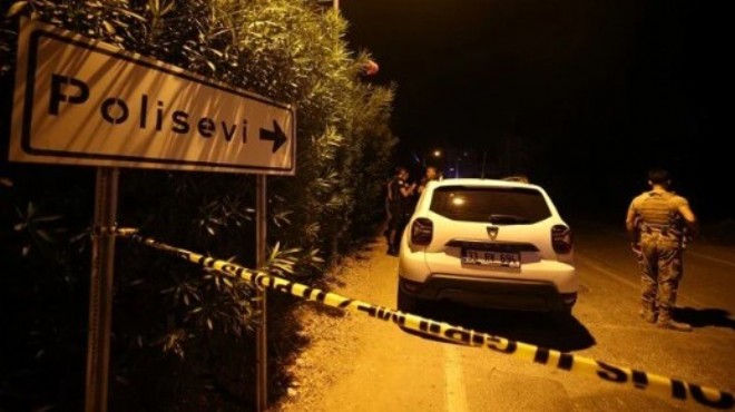 Mersin de polisevine saldırı: Bir polis şehit, 2 yaralı