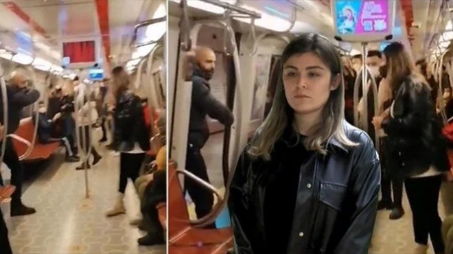 Metroda bıçakla tehdit edilen kadın yaşadığı dehşeti anlattı