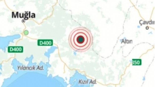Muğla da deprem: Çevre illerden de hissedildi