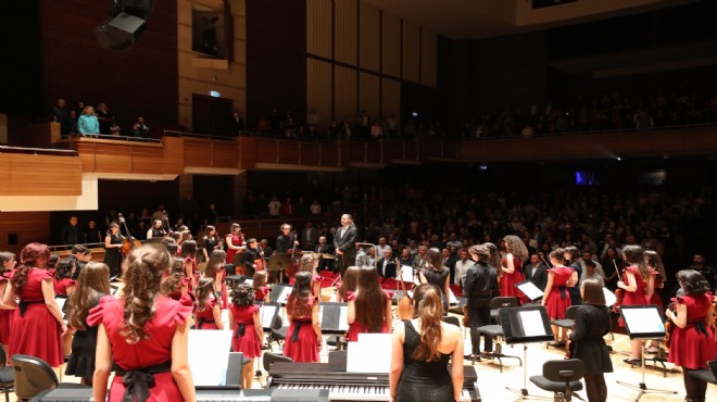 Narlıdere Çocuk Orkestrası ndan 99.yıl konseri