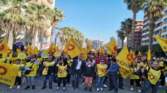 ÖMK isyanı: İzmir de öğretmenler iş bıraktı!