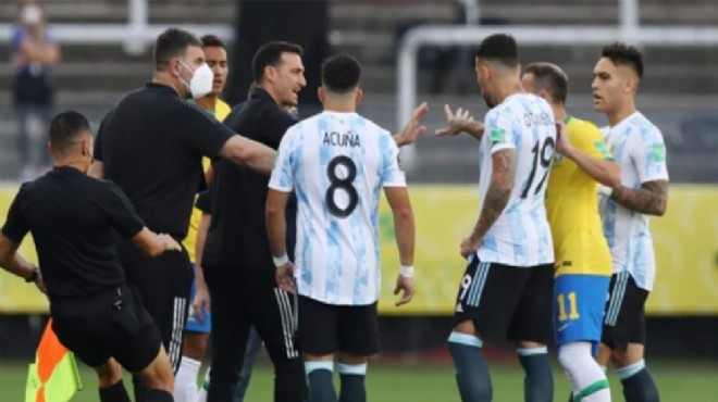Olaylı Brezilya-Arjantin maçı mahkemeye taşınıyor