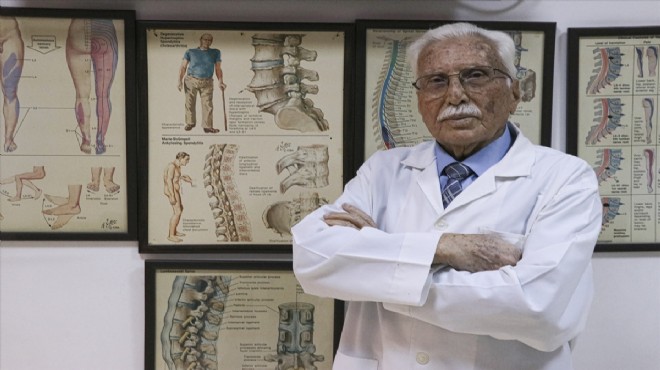 Ortopedinin 90 lık çınarı... O önlüğü 66 yıldır çıkarmıyor!