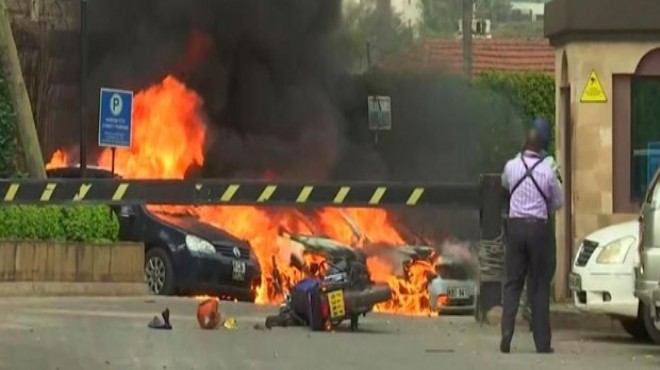 Kenya da patlama ve silah sesleri: 1 ölü, 8 yaralı