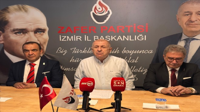 Özdağ İzmir'de konuştu, ittifak şartını açıkladı!