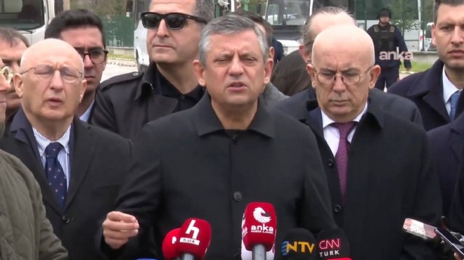 Özgür Özel'den Tanju Özcan ve İsmail Arı'ya ziyaret