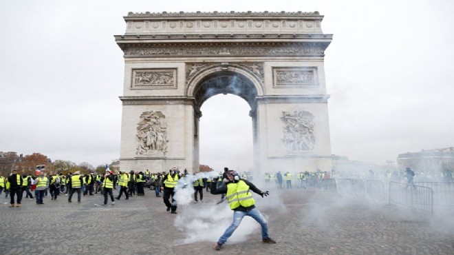 Paris savaş alanı: 65 yaralı, 140 gözaltı