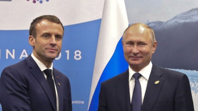 Putin ile Macron dan kritik görüşme!