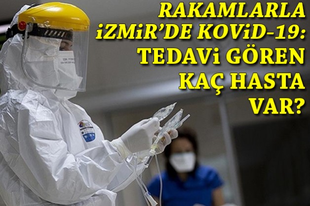 Rakamlarla İzmir'de koronavirüs: Tedavi gören kaç hasta var?