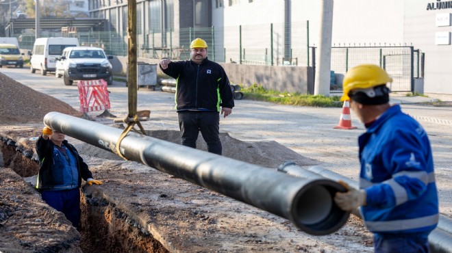 Sarnıç'ta içme suyu altyapısı yenileniyor!