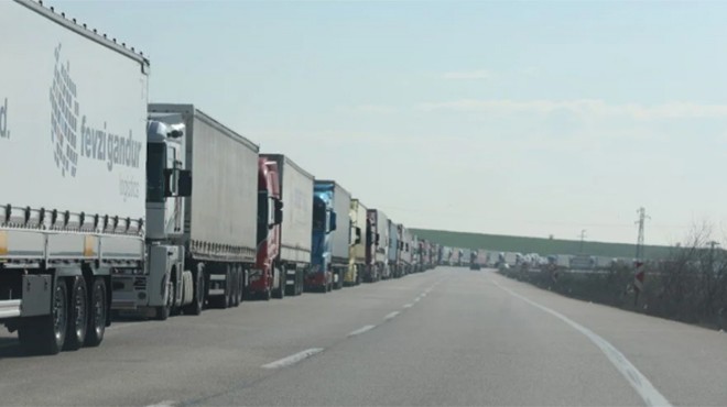Schengen kuyruğu: TIR şoförleri 24 saattir bekliyor