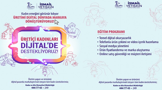 Seferihisar'da kadın emeğine dijital destek